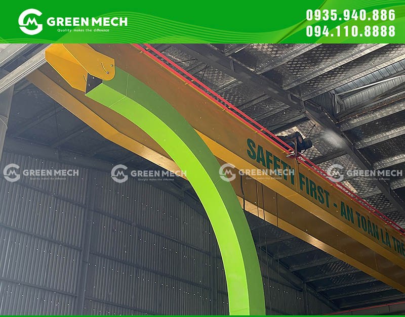 Máy băm gỗ 15 tấn được chế tạo với vật liệu chất lượng cao