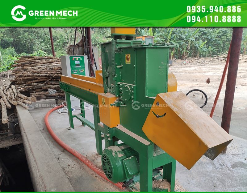 Máy nghiền gỗ GM-150SM cung cấp cho khách hàng tại Tuyên Quang