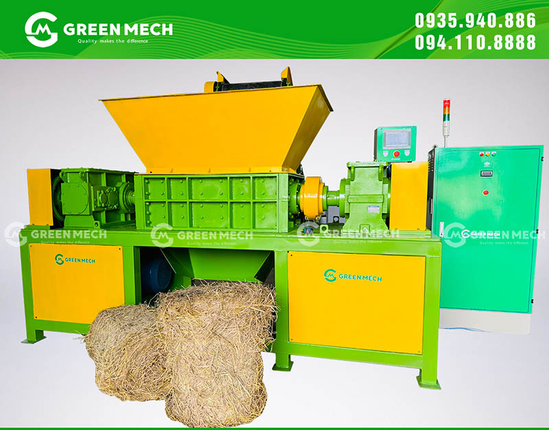 Máy nghiền rơm rạ công nghiệp
