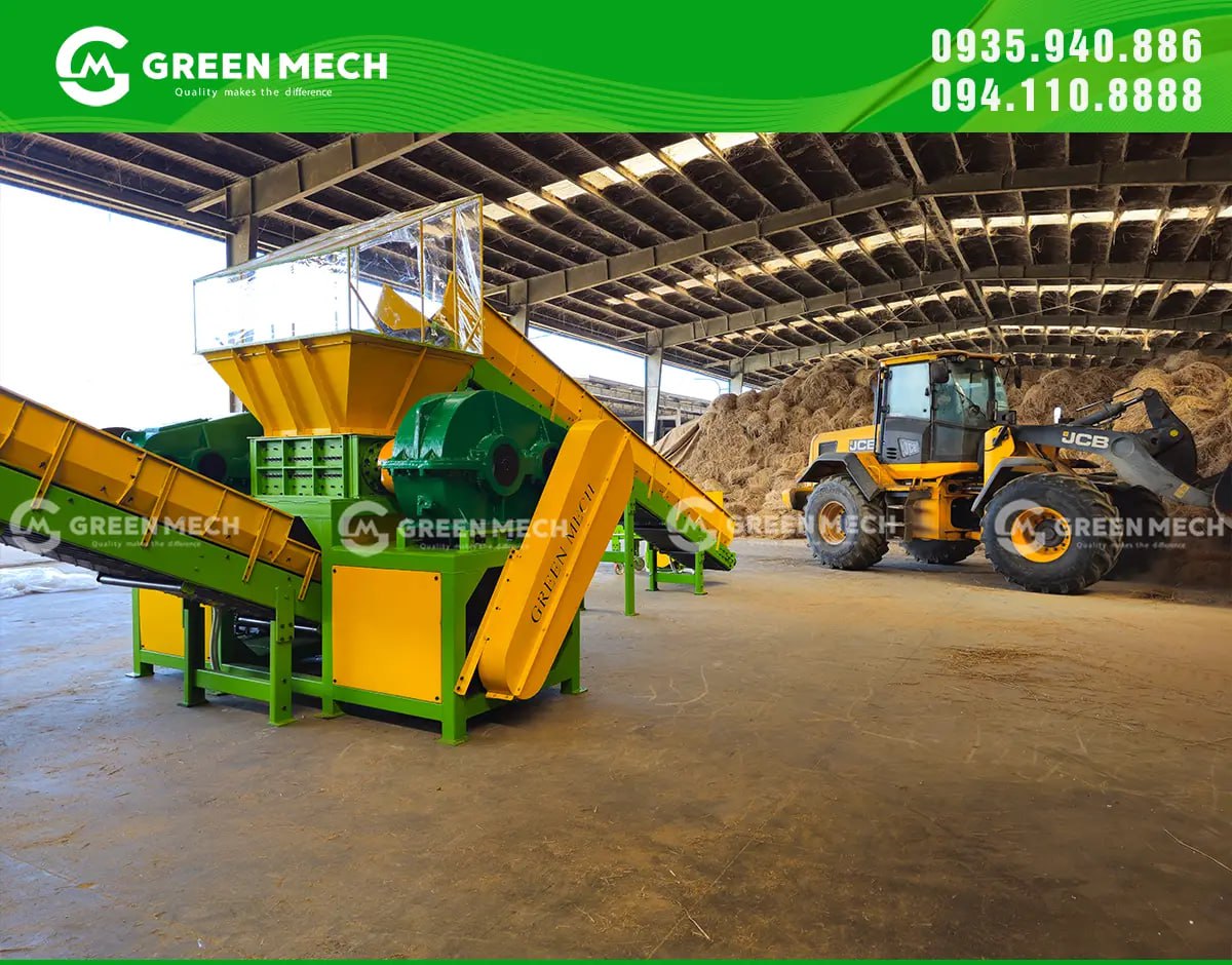 GREEN MECH hoàn thiện lắp đặt máy nghiền 2 trục tại Vinamilk Quảng Ngãi theo đúng tiêu chuẩn kỹ thuật và tiến độ